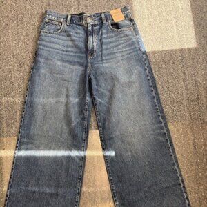 Madewell Superwide Leg Jeans Size 31